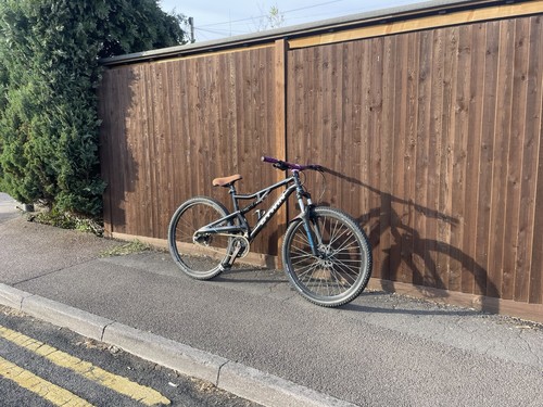 Full suspension inch btwin - suspension,